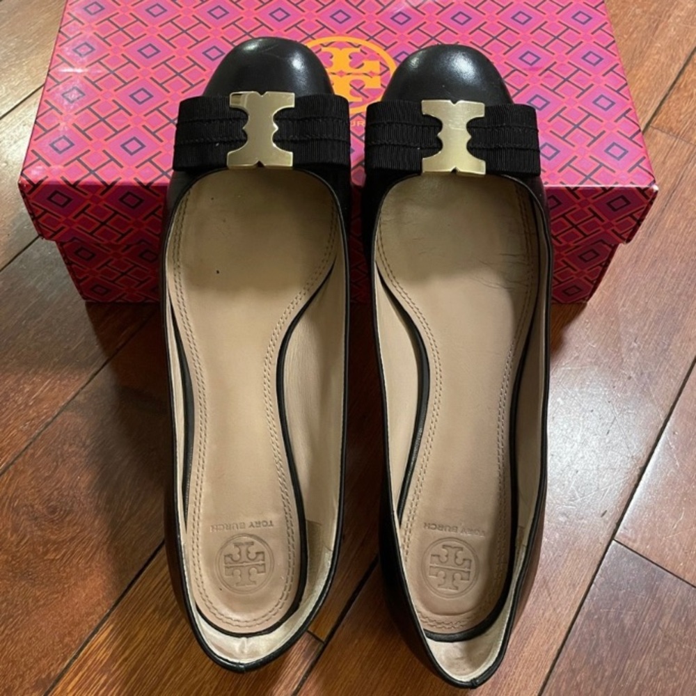 Tory Burch Gemini Bow Flat